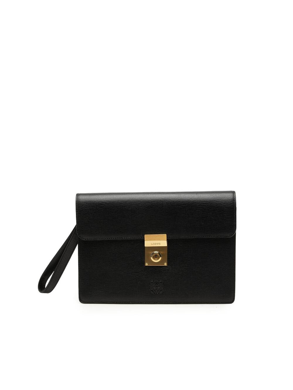 Loewe Textured Leather Anagram Flap #367580L32B